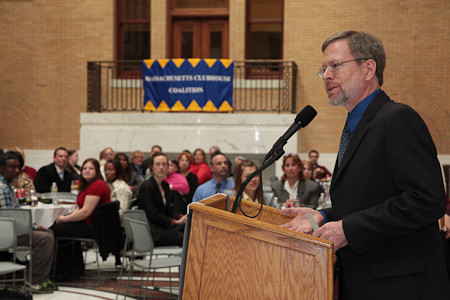 Jeff Lander speaking at the MCC Employer Advisory Board recognition 2011